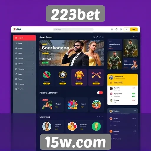 Interface do usuário no 223bet é amigável e intuitiva